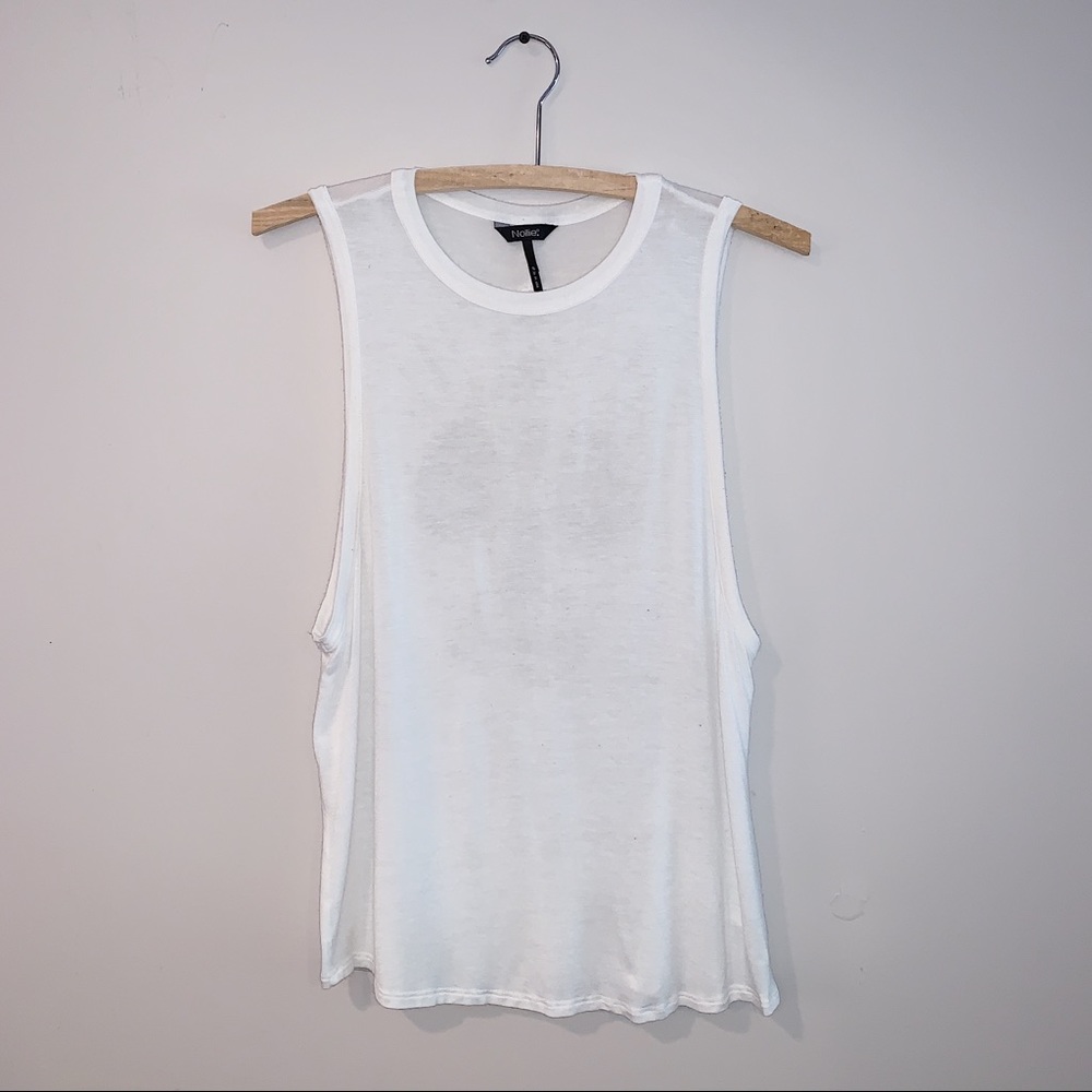 Nollie // Skull Embroidered Tank